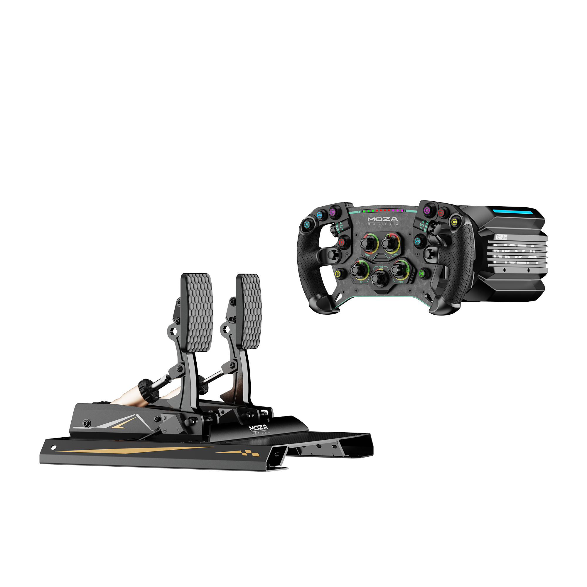 R21 Ultra, GS V2P & CRP2 GT Racing Bundle | MOZA Racing