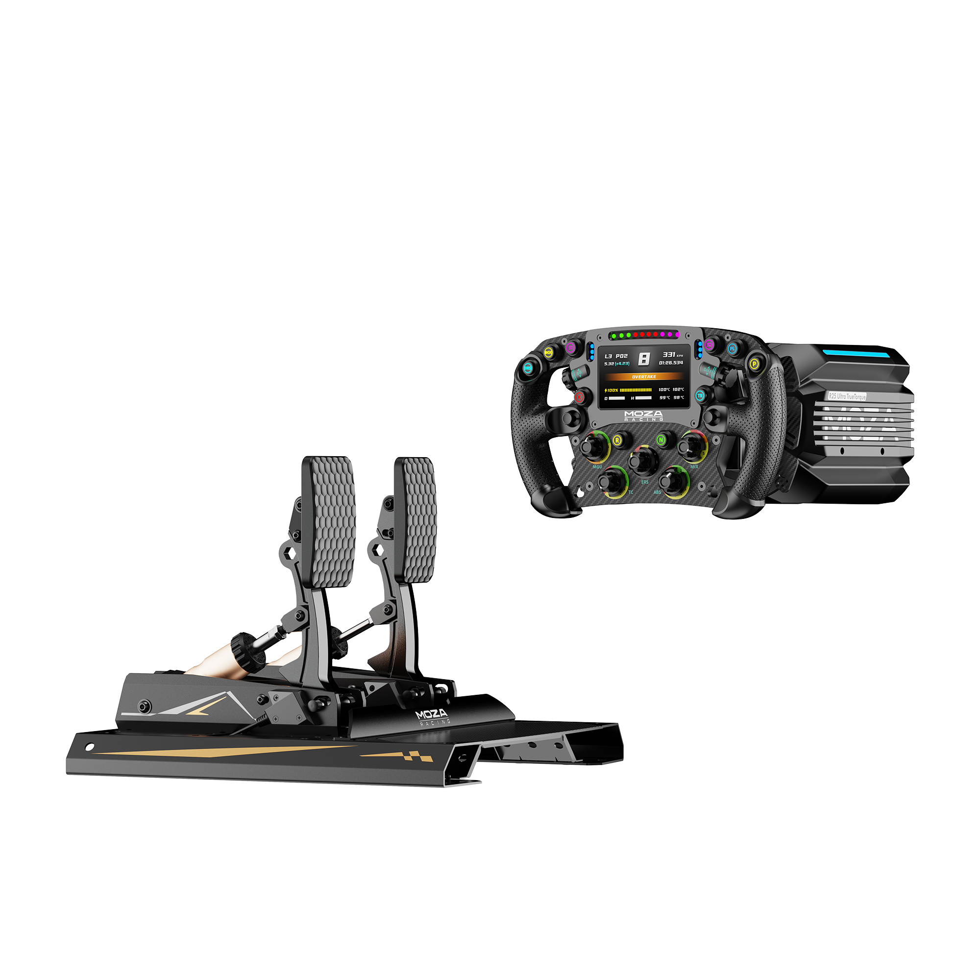 R25 Ultra, FSR2 & CRP2 Formula Racing Bundle | MOZA Racing