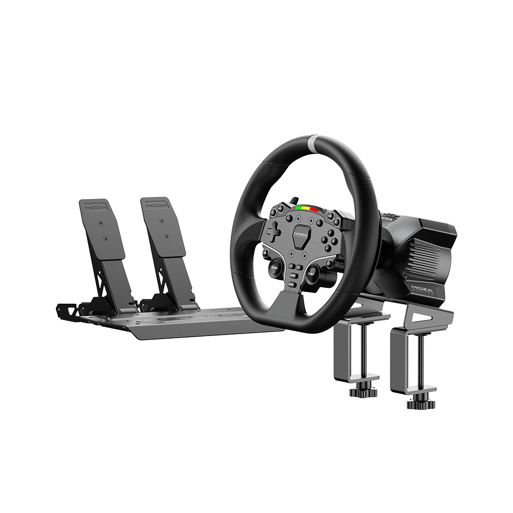 MOZA R3 Racing Wheel and p e dals for pc MOZA R3 Racing Wheel & Pedals Bundle | 3.9Nm Direct Drive Sim