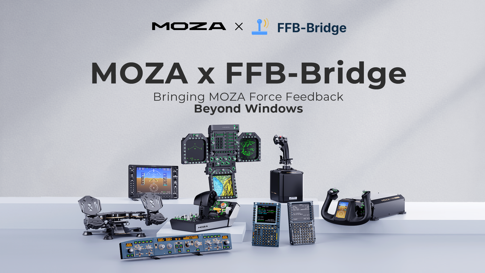 MOZA Partners with FFB-Bridge to Enable MOZA Force Feedback Hardware Support on macOS and Linux Through FFB-Bridge