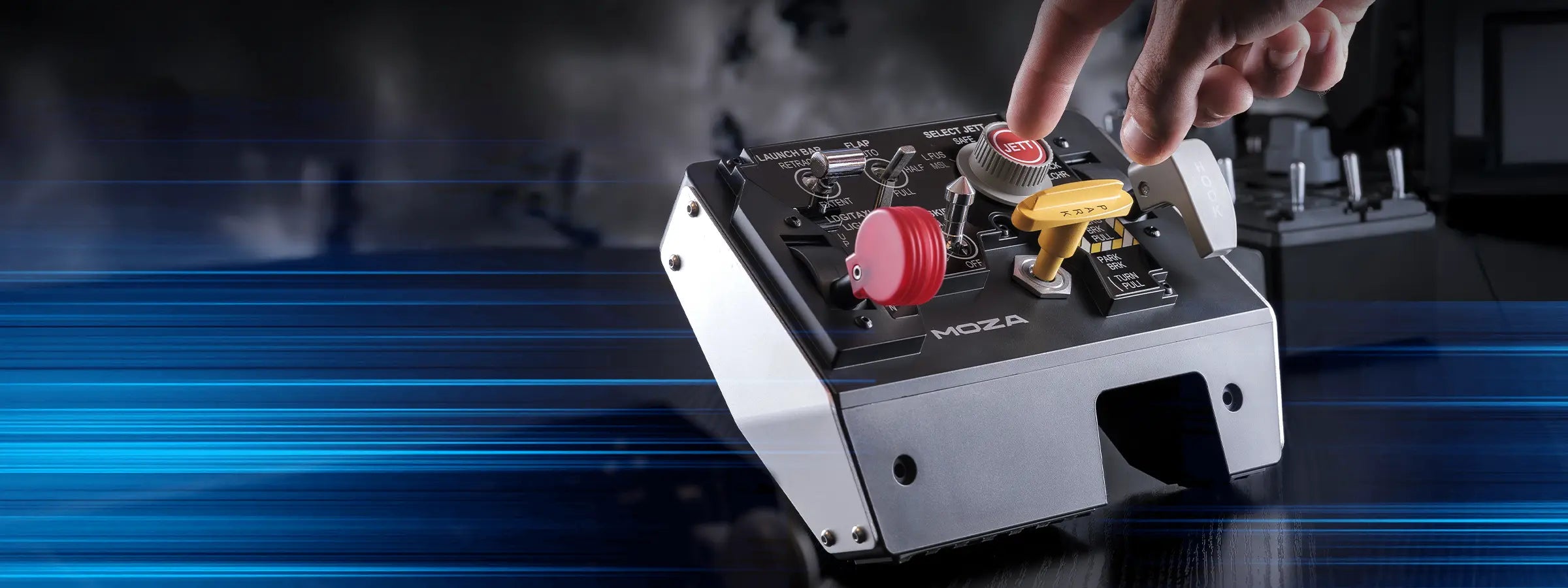 Control Panel Racer Flight Simulator Control Panels | MOZA Racing Global