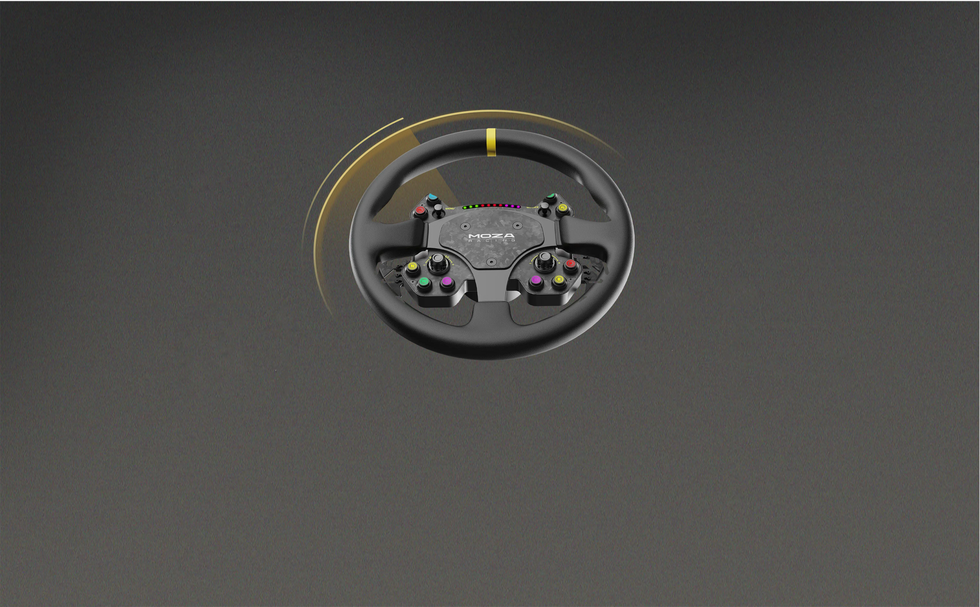 MOZA RS V2 Steering Wheel | 13-Inch Racing Wheel, Dual-Clutch Paddles ...