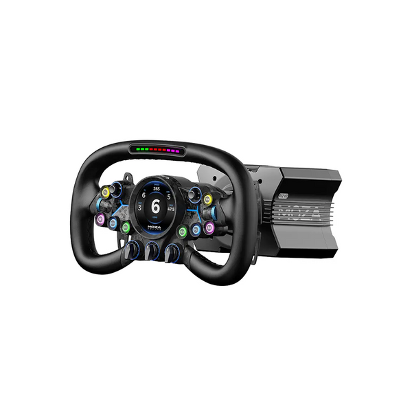 Moza R12 CRP2 GSV2P RSV2 HBP SGP 他OP品 MOZA R12 GS Bundle – 12Nm Direct Drive Wheelbase & GS V2P Steering