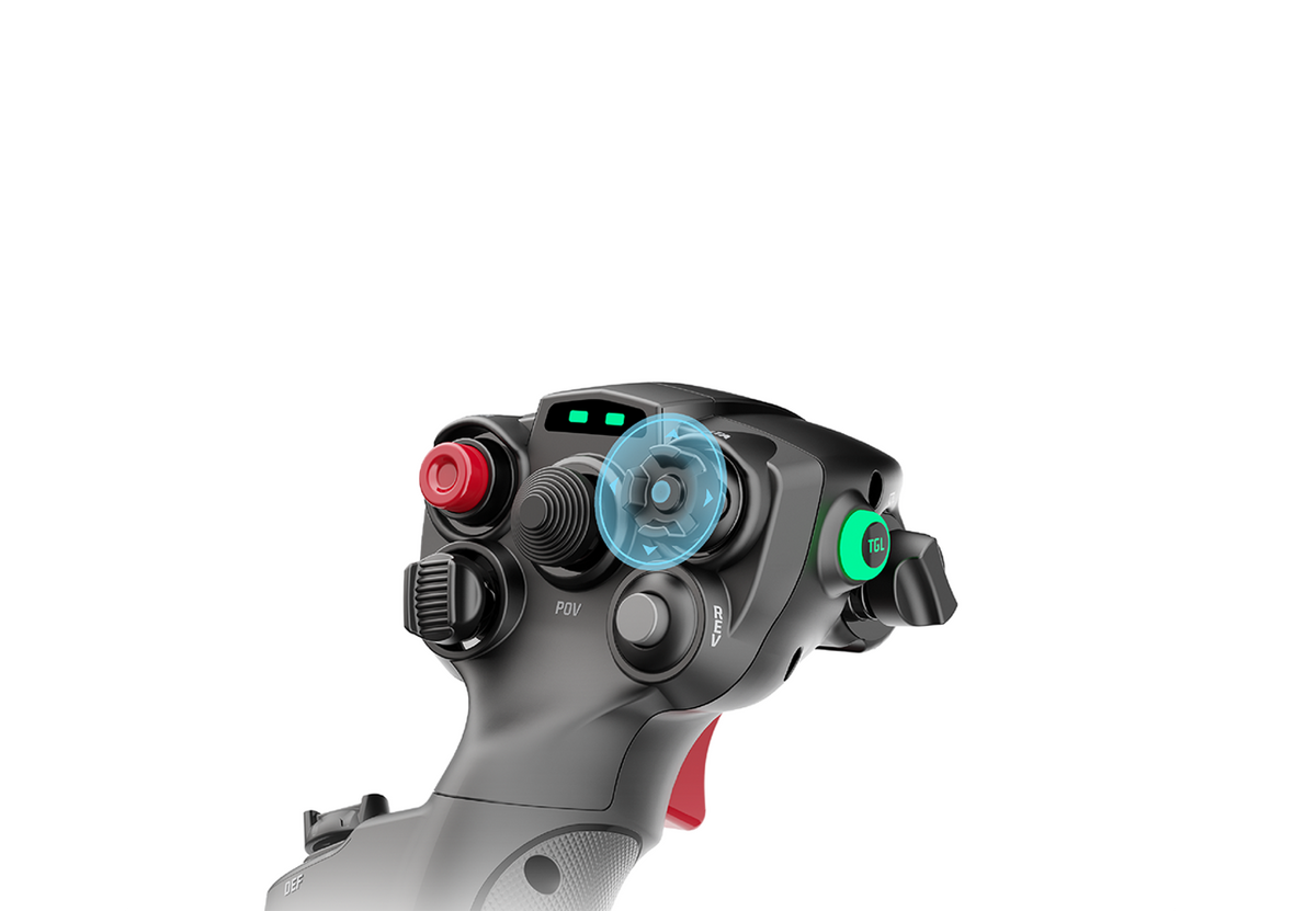 באנדל בסיס בקר טיסה&nbsp;AB6 Flight Simulator&nbsp;מבית&nbsp;Moza