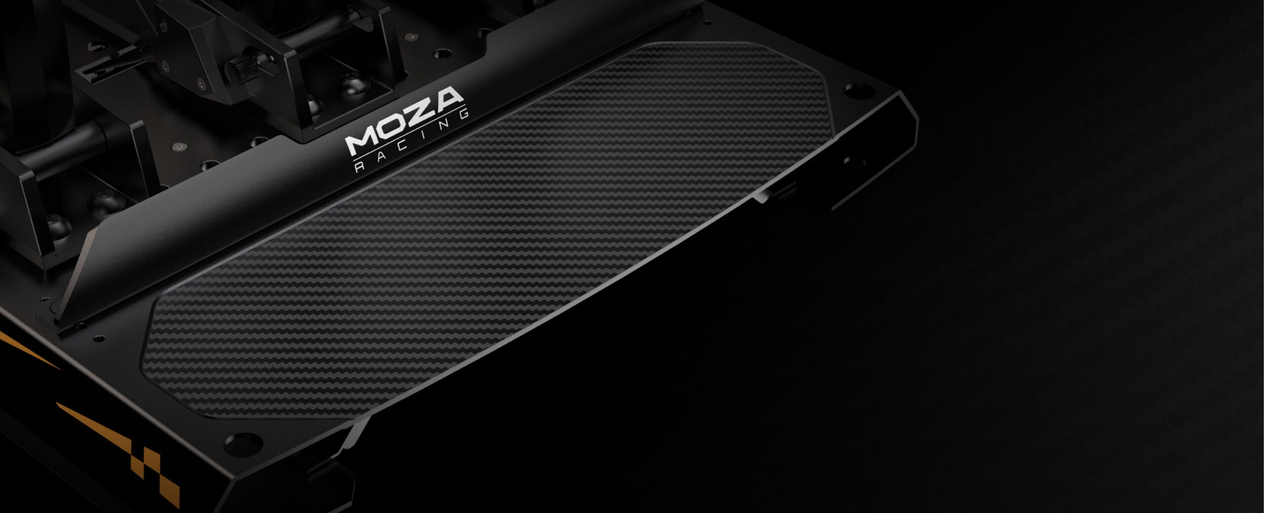 MOZA CRP2 ロードセルペダル – プレミアム SIMレーシングペダルセット