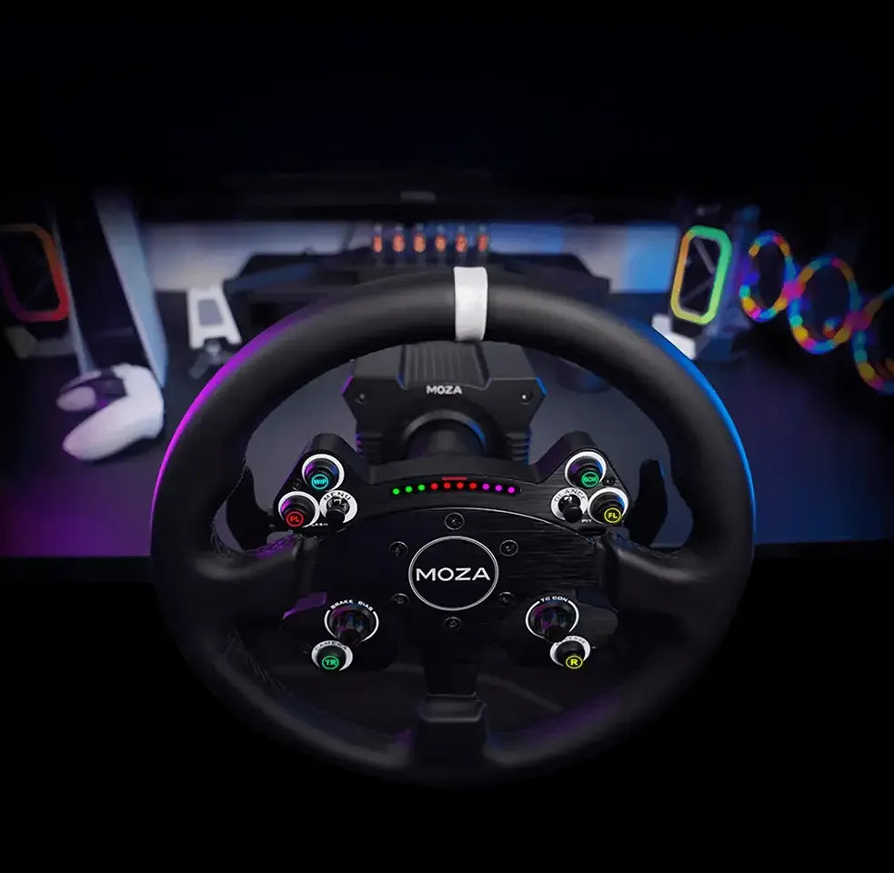 MOZA CS V2P Steering Wheel – Konstrukce z leteckého hliníku