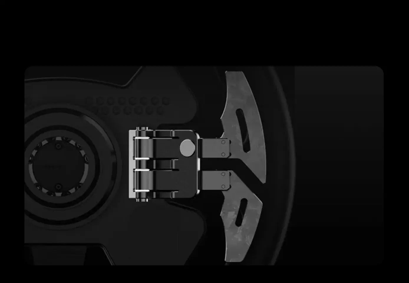 MOZA CS V2P Steering Wheel – Kované karbonové magnetické páky řazení