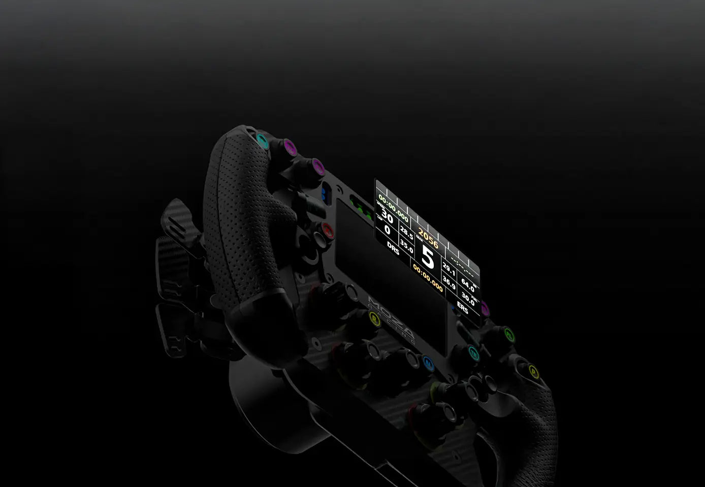 MOZA FSR2 Formula Wheel – 4.3" plně barevný dotykový displej