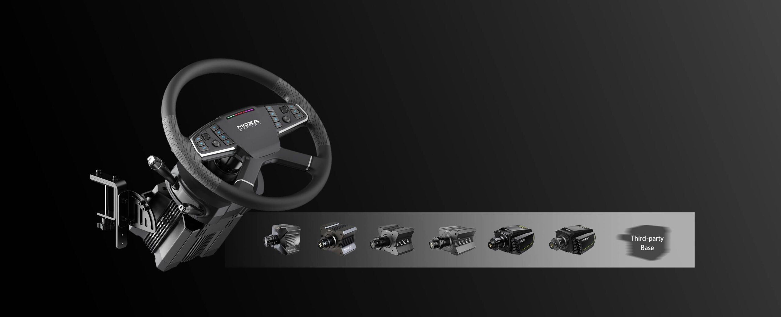 MOZA Multi-Function Stalks - 28 Programmable Switches for