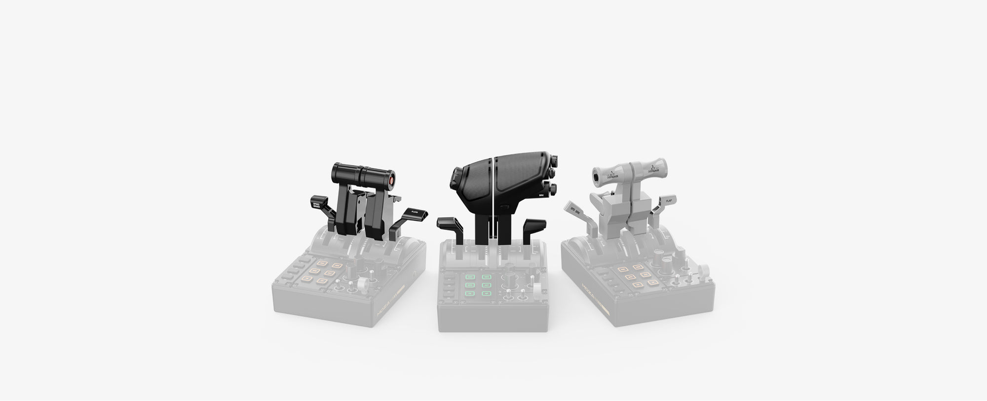 מצערת&nbsp;MTQ Throttle Quadrant&nbsp;מבית Moza