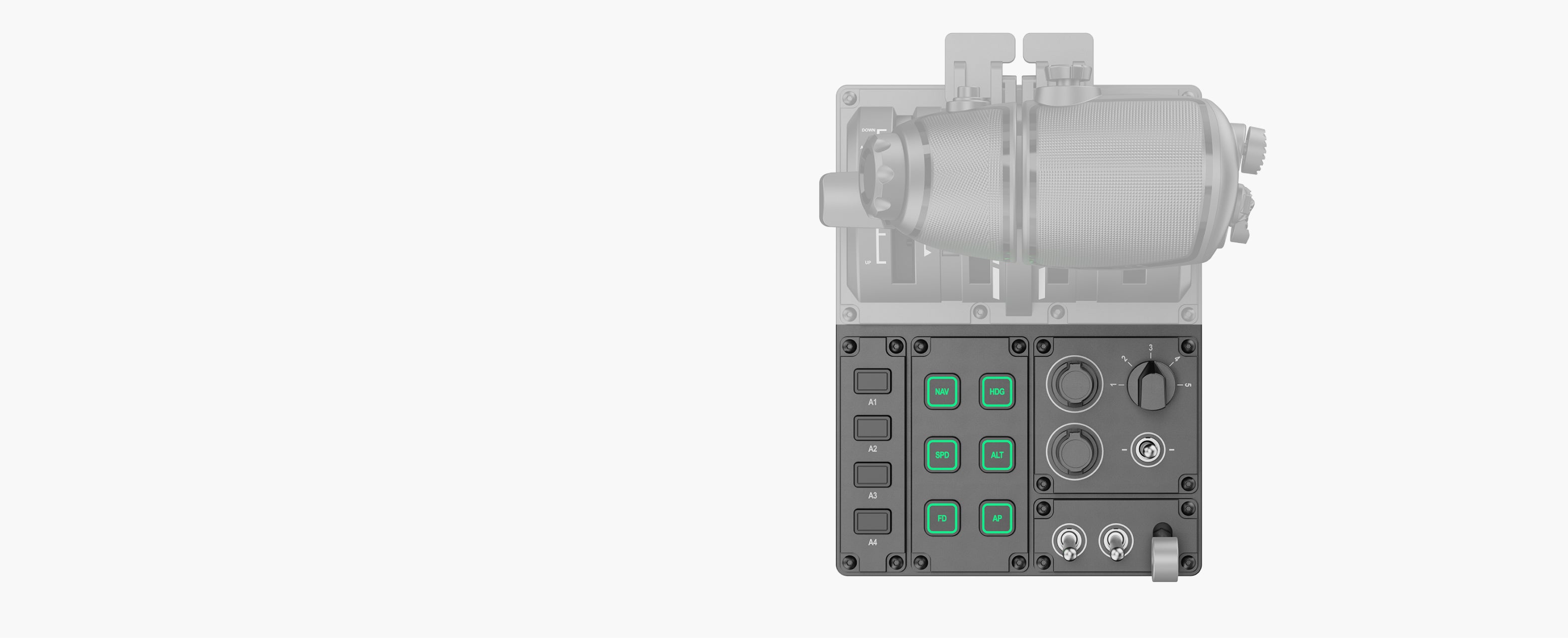 MTQ Throttle Quadrant – MOZA Racing