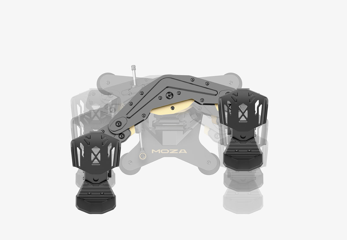 דוושות סימולטור טיסה&nbsp;MRP Rudder Pedals&nbsp;מבית&nbsp;Moza