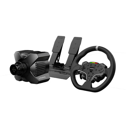 joystick emulator pedal MOZA R3 Racing Wheel & Pedals Bundle
