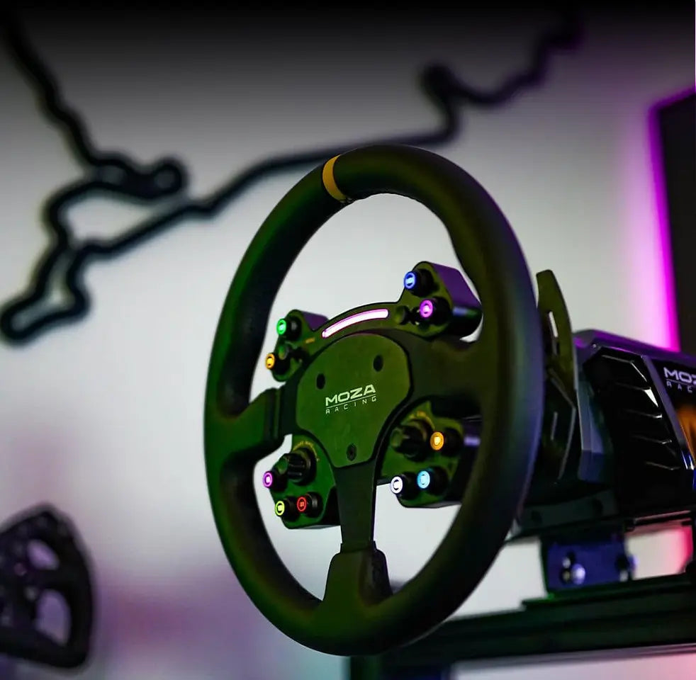MOZA RS V2 Steering Wheel – Realistický 13palcový závodní věnec