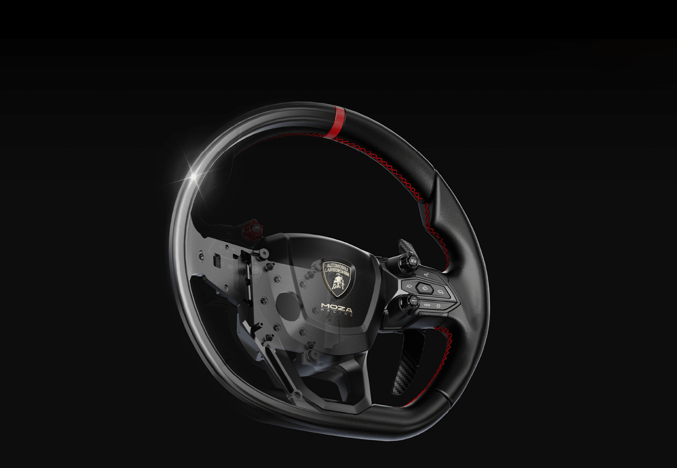 MOZA Revuelto Sim-Racing volant – Precizní řemeslné zpracování