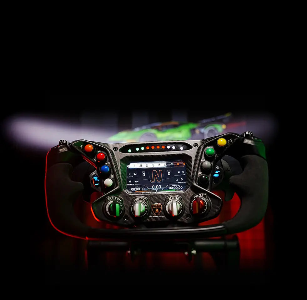 MOZA Racing Essenza SCV12 – RGB LED indikátory otáček a vlajek