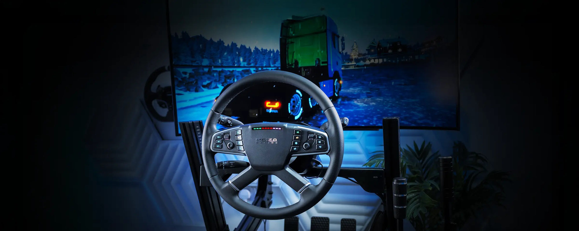 באנדל סימולטור משאית Trucking Bundle מבית Moza