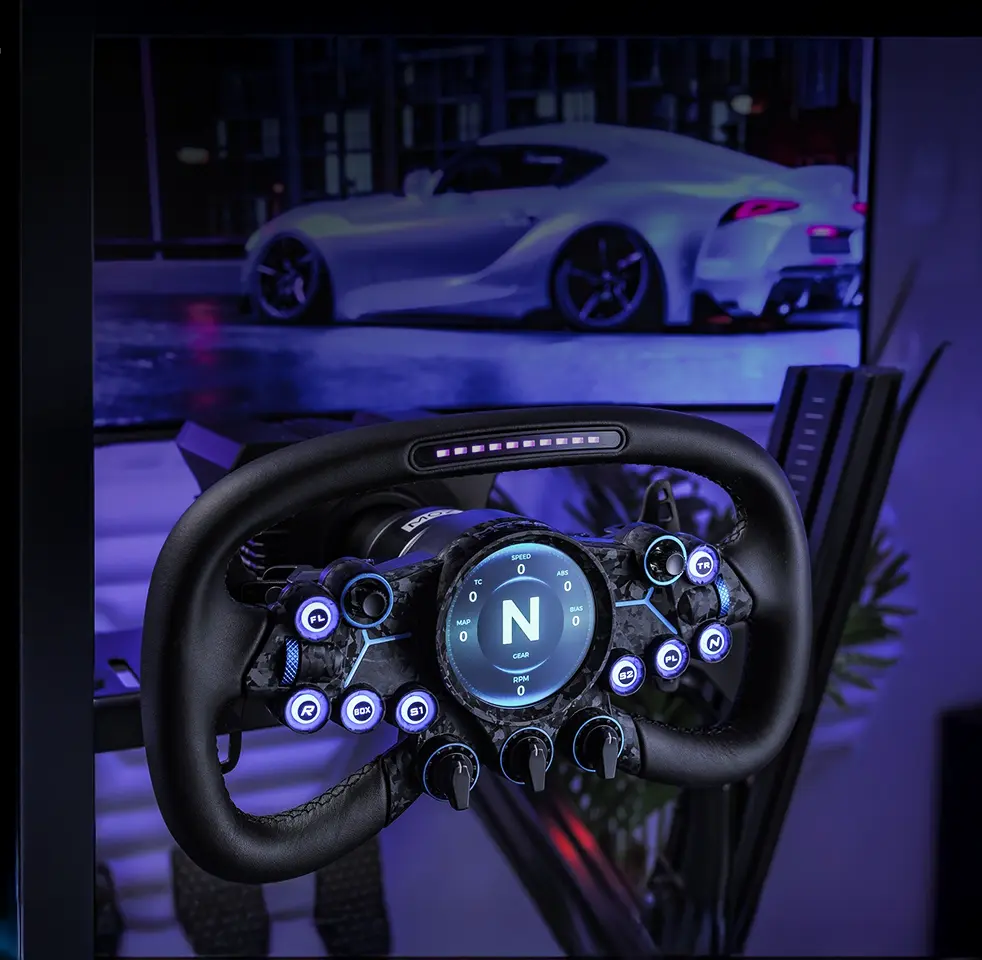 MOZA Vision GS Wheel – Vysokorychlostní čtyřjádrový procesor