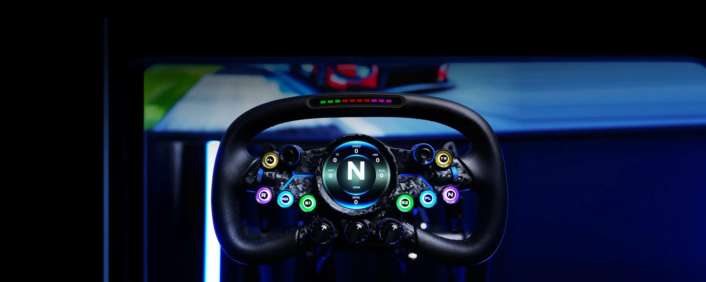 MOZA Vision GS Wheel – 72 programovatelných vstupů pro absolutní kontrolu