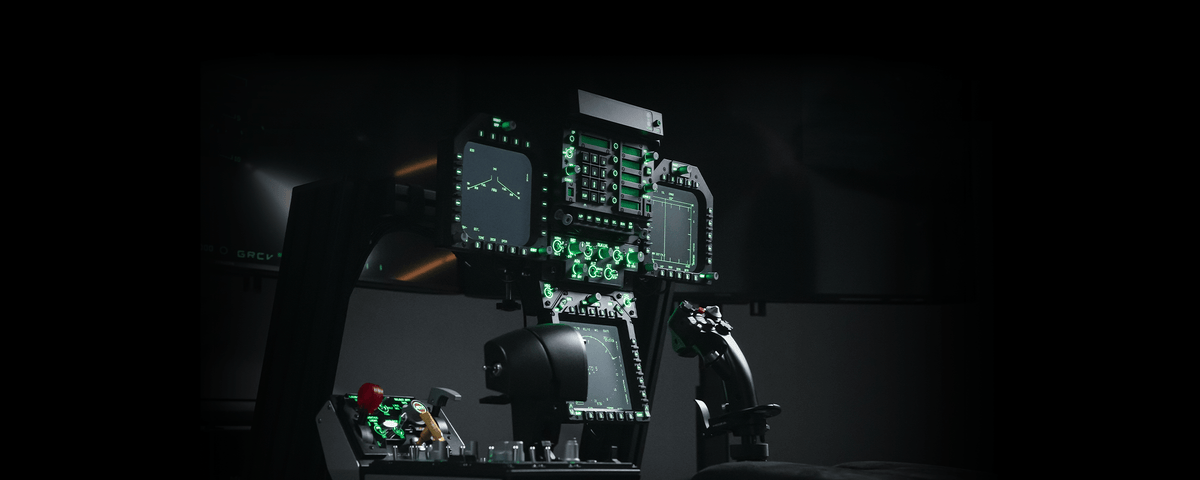 MOZA FMP18 Panel Bundle - High-Fidelity Front Cockpit Panel System ...