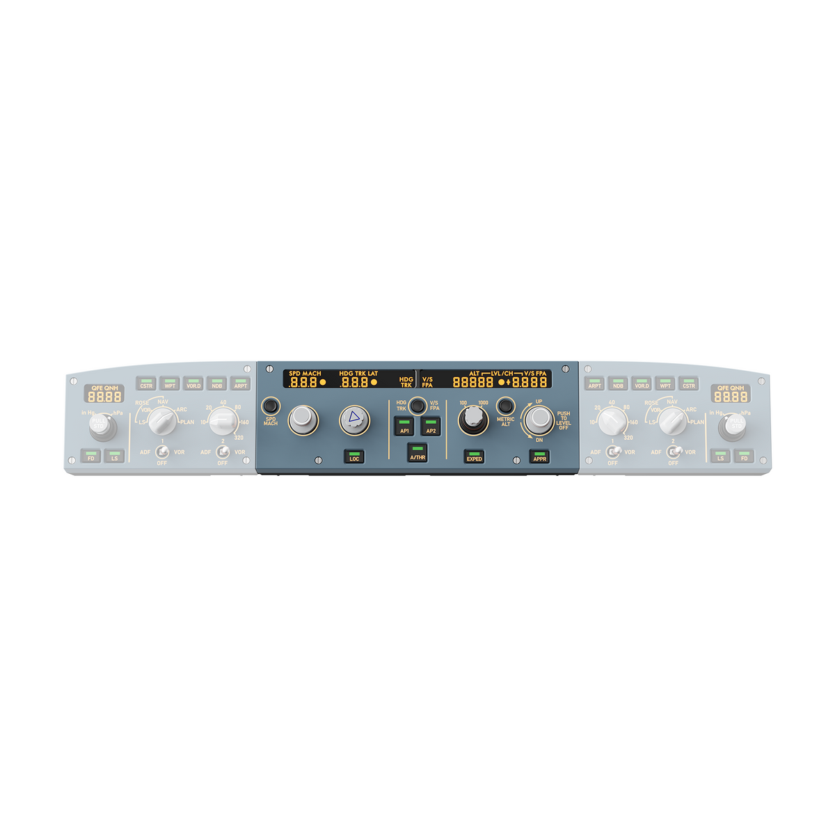 MOZA MA3F Electronic Flight Control Modules - A320-Style FCU and EFIS ...