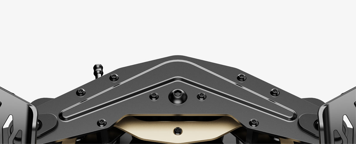 MOZA MRP Rudder Pedals | All-Metal Flight Rudder with Hall Sensors ...