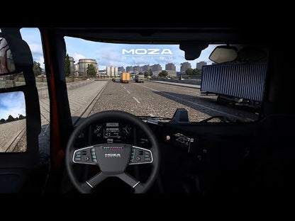 euro truck simulator 2 wheel and pedals MOZA Trucking Bundle