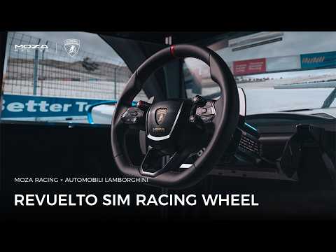 Official Lamborghini Revuelto Steering Wheel | Authentic Racing