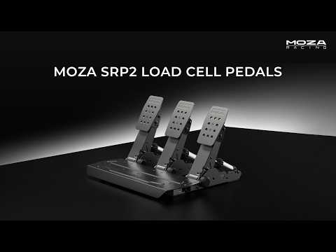 MOZA SRP2 Dual Pedals | Load Cell Sim Racing Pedals for PC & Xbox