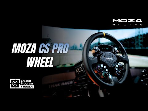 MOZA CS Pro ステアリングホイール | 325mm レーシングホイール