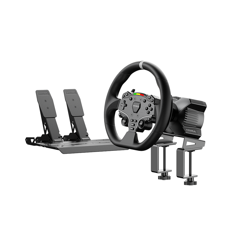 MOZA R3 Racing Wheel & Pedals Bundle | 3.9Nm Direct Drive Sim Racing ...