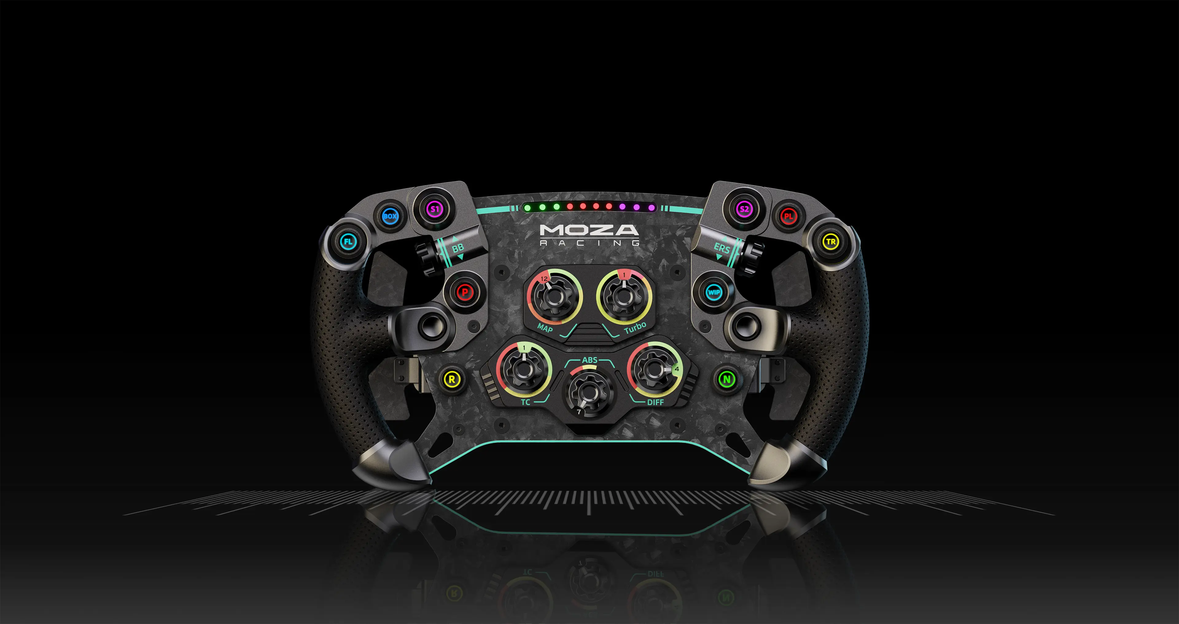 Moza Racing GS Steering Wheel V2 (Alcantara / Leather) – ApevieSimulator