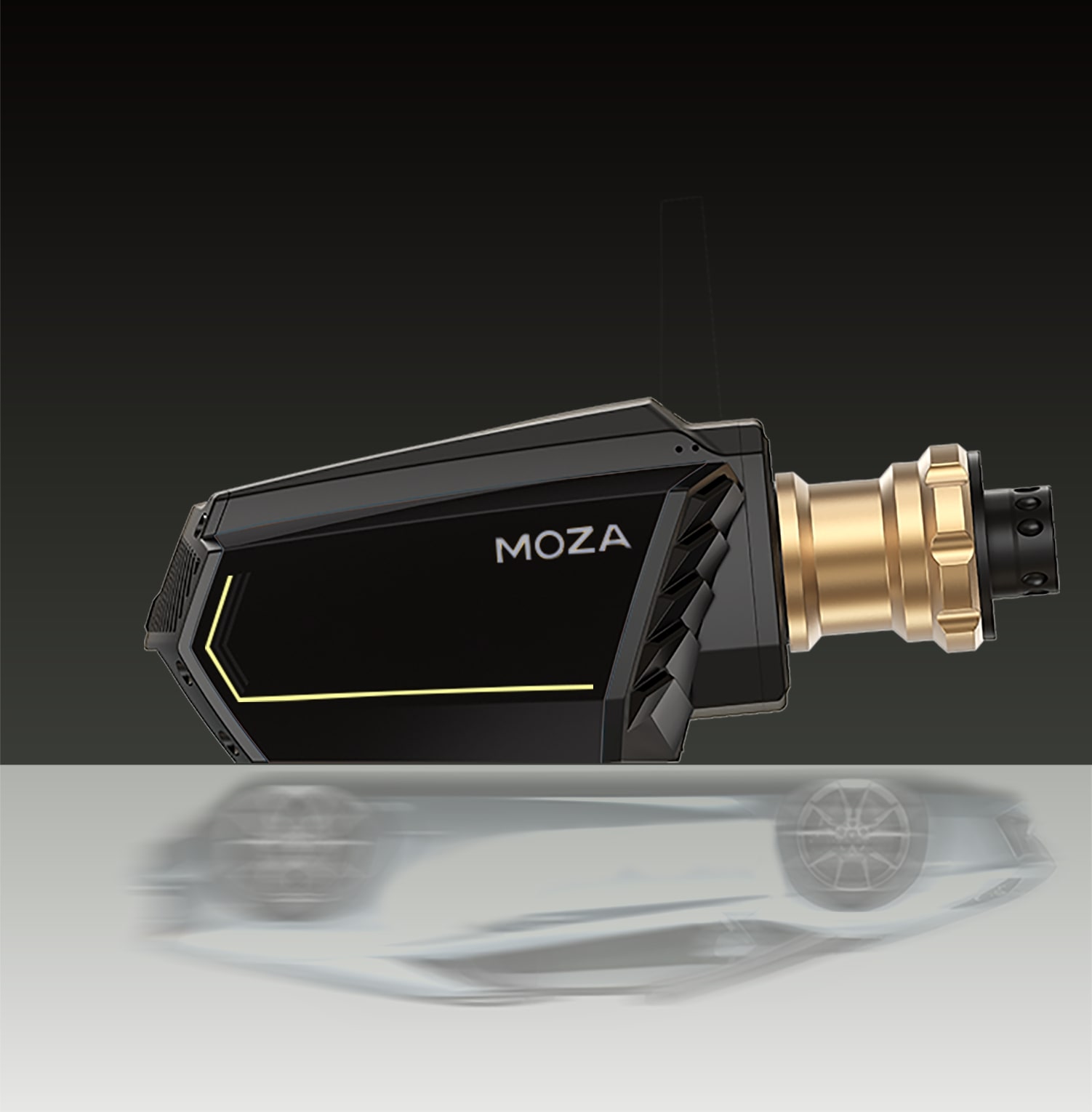 Introducing the upgraded MOZA CS V2P! Visit www.mozaracing.com to
