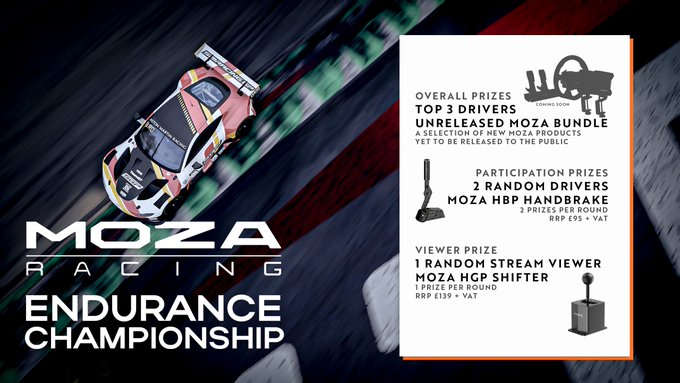 MOZA Racing on X: In celebration of our partnership with @JimmyBroadbent,  we are giving away exciting prizes to 7 lucky winners! The prize includes a  MOZA GS V2 with Alcantara grips, a